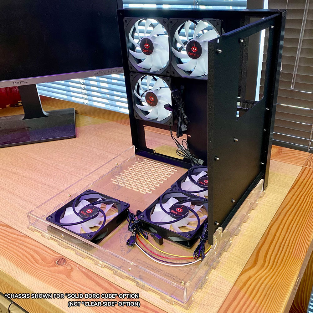 Star Trek Borg Cube ATX PC Case - Gaming Computer Tower for Sci-Fi Fans | Perfect for Themed Builds & Collectors