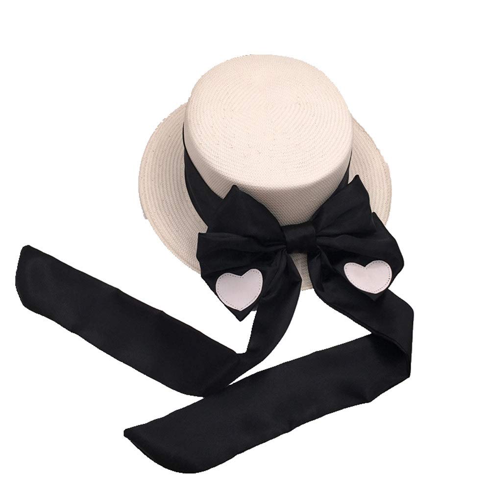 TWDYC Women's Summer Beach Hat - Panama Straw Sun Hat for Vacation, Small & Fresh Style, UV Protection for Sun Safety - Perfect for Beach Outings, Pool Parties & Travel