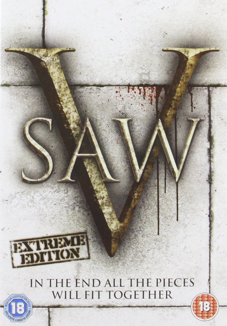 Buy Saw V DVD - Horror Movie Collection, Jigsaw Killer Thriller Film | Perfect for Halloween Movie Nights & Horror Fans