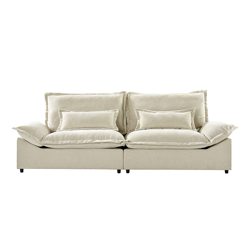 Fabiola Mini Sofa with Storage & Seamless Design - Compact Modern Loveseat for Small Spaces, Living Room, Bedroom or Dorm