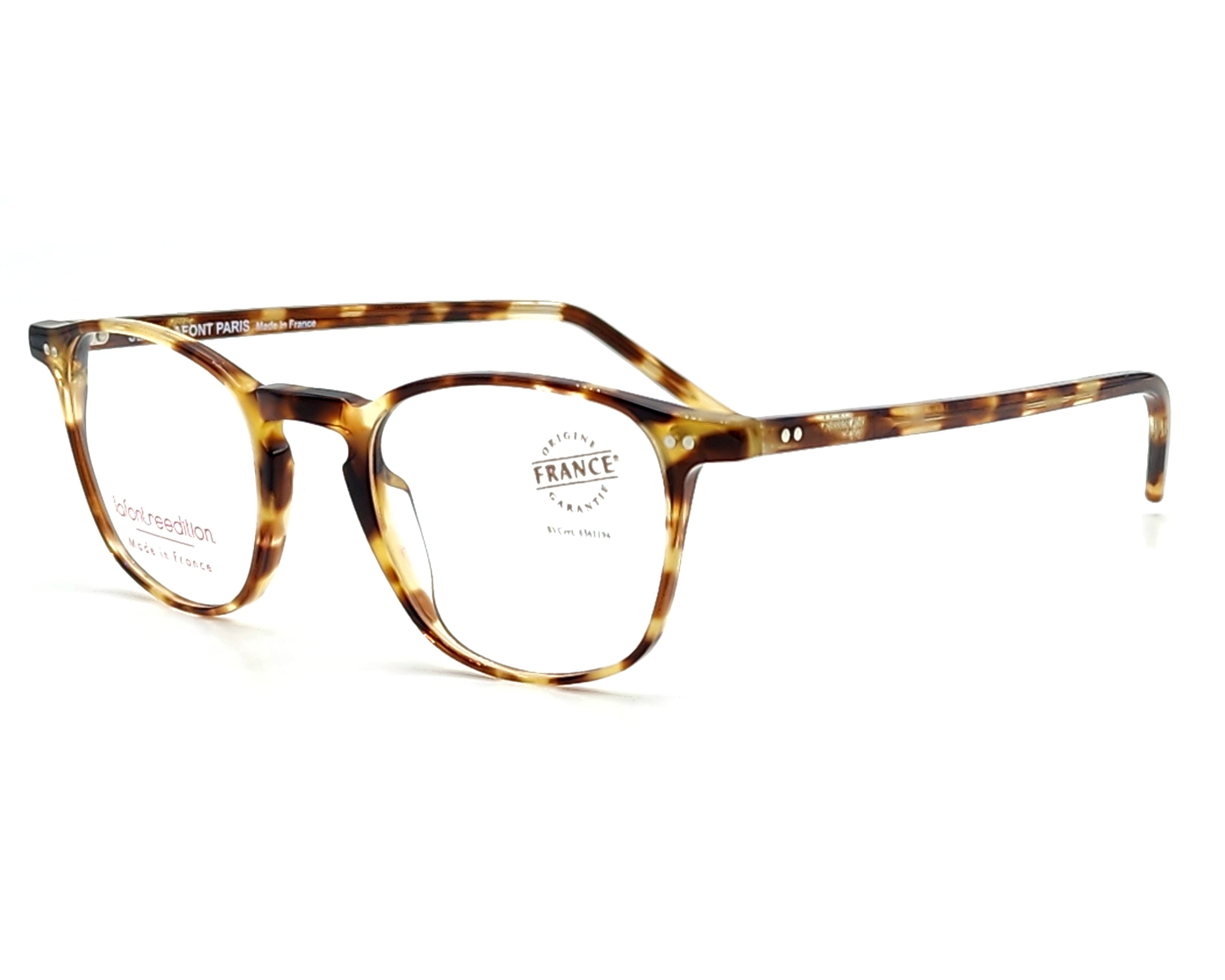 JEAN LAFONT TRADITION Soft Square Prescription Eyeglasses - Classic French-Inspired Optical Frames for Reading & Everyday Wear