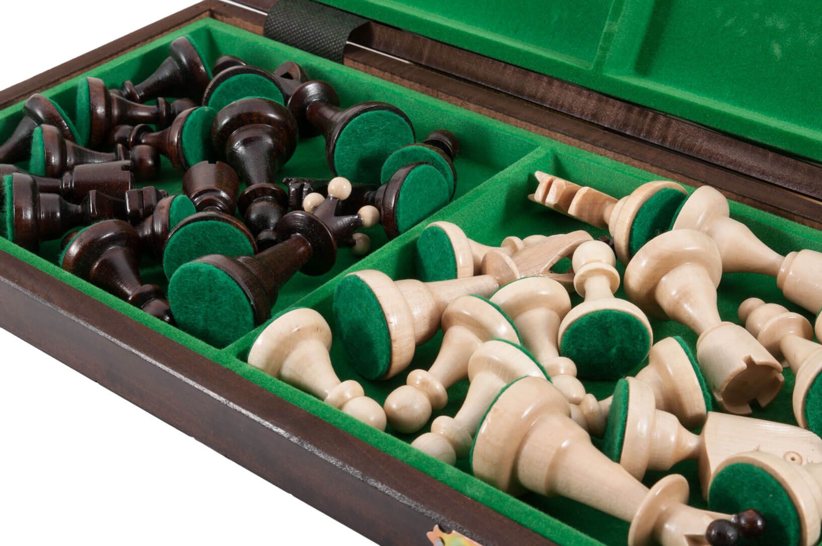 Premium Scandinavian Travel Chess Set & Board - Portable Folding Wooden Chess Game for Adults & Kids - Perfect for Camping, Travel, and Outdoor Adventures