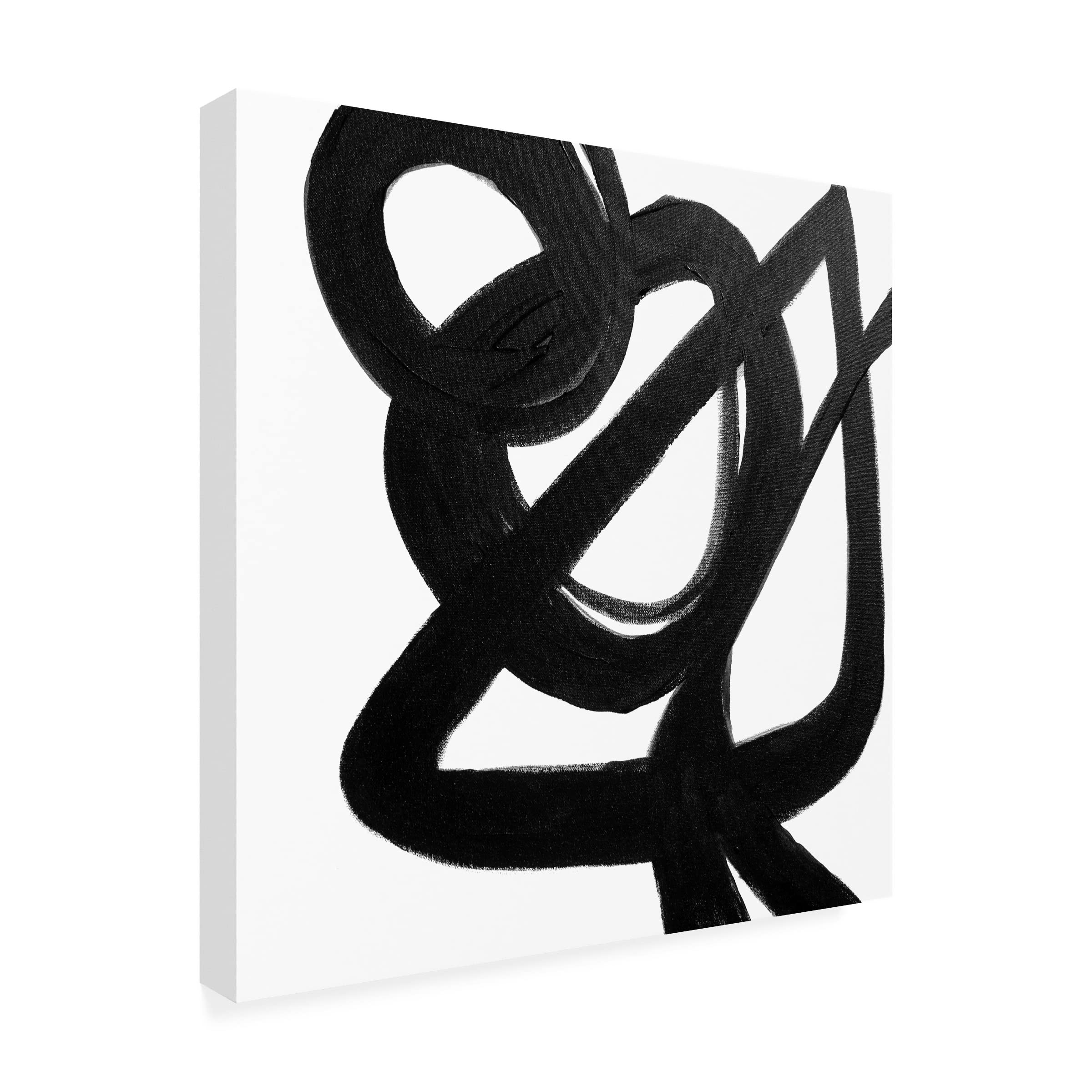 Trademark Fine Art 'The Rush II' Canvas Wall Art by Irena Orlov - Modern Abstract Painting for Living Room, Bedroom & Office Decor