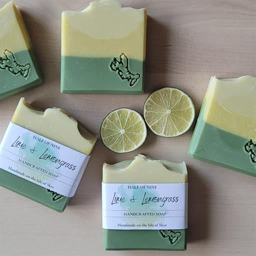 Organic Lemon Grass Large Soap Bar - 6oz Natural Handmade Soap with Essential Oils for Relaxation & Skin Care - Perfect for Spa, Bath, and Gift Giving