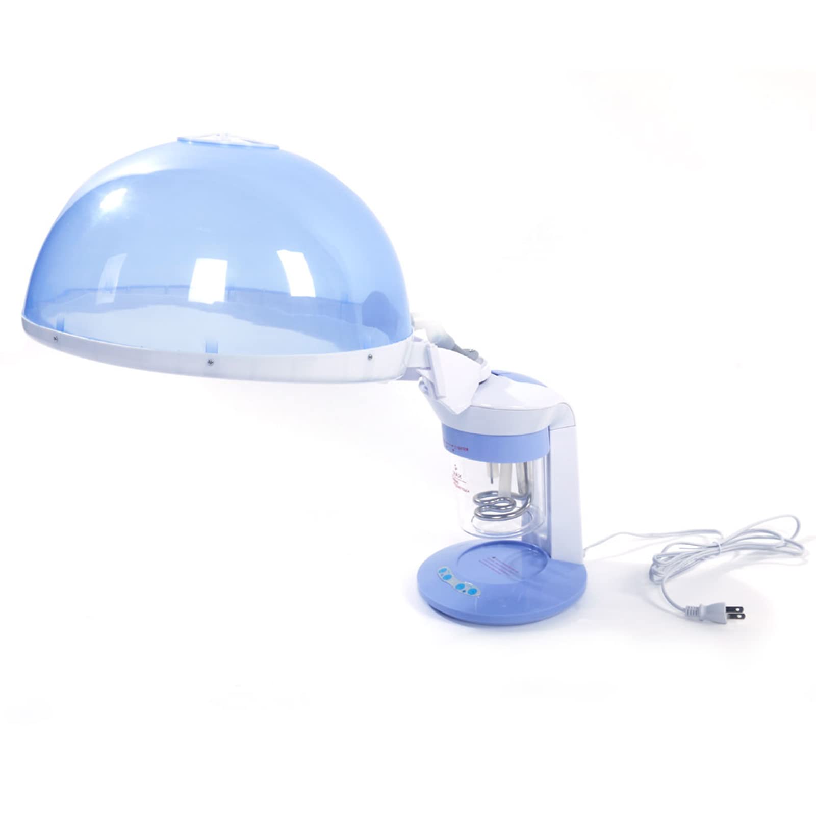 WiCCI GT6 2-in-1 Mini Facial Steamer & Hair Steamer for Home Use - Portable Personal Steam Sauna for Skin Care & Hair Treatment - Blue (Perfect for Spa Day, Relaxation & Beauty Routine)
