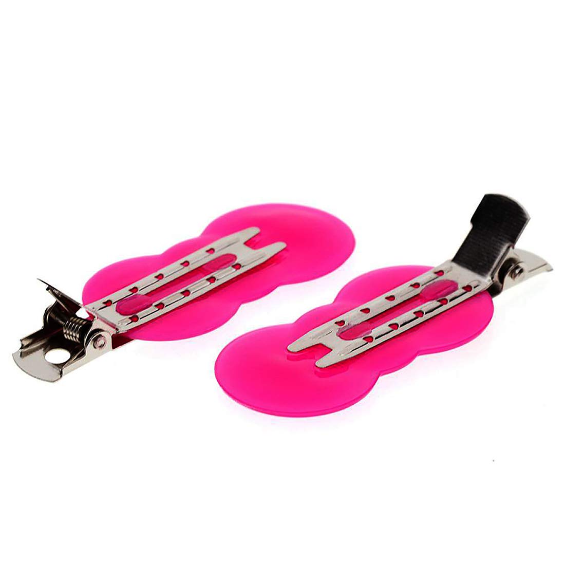Professional BOXO Section Clips for Hair Styling - Pink Hair Clips for Women & Girls (4-Pack, 15g) - Perfect for Salon, Home Haircuts & DIY Hairstyles