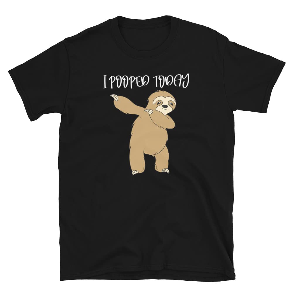 I Pooped Today Funny T-Shirt for Men | Novelty Poop Graphic Tee - Perfect for Gag Gifts, Prank Outfits & Casual Wear
