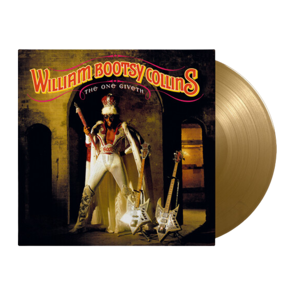 One Giveth The Count Taketh Away Gold Vinyl LP Record - Limited Edition Collector's Item for Music Enthusiasts & Vintage Vinyl Lovers - Perfect for Home Listening, Gifts, and Music Collections