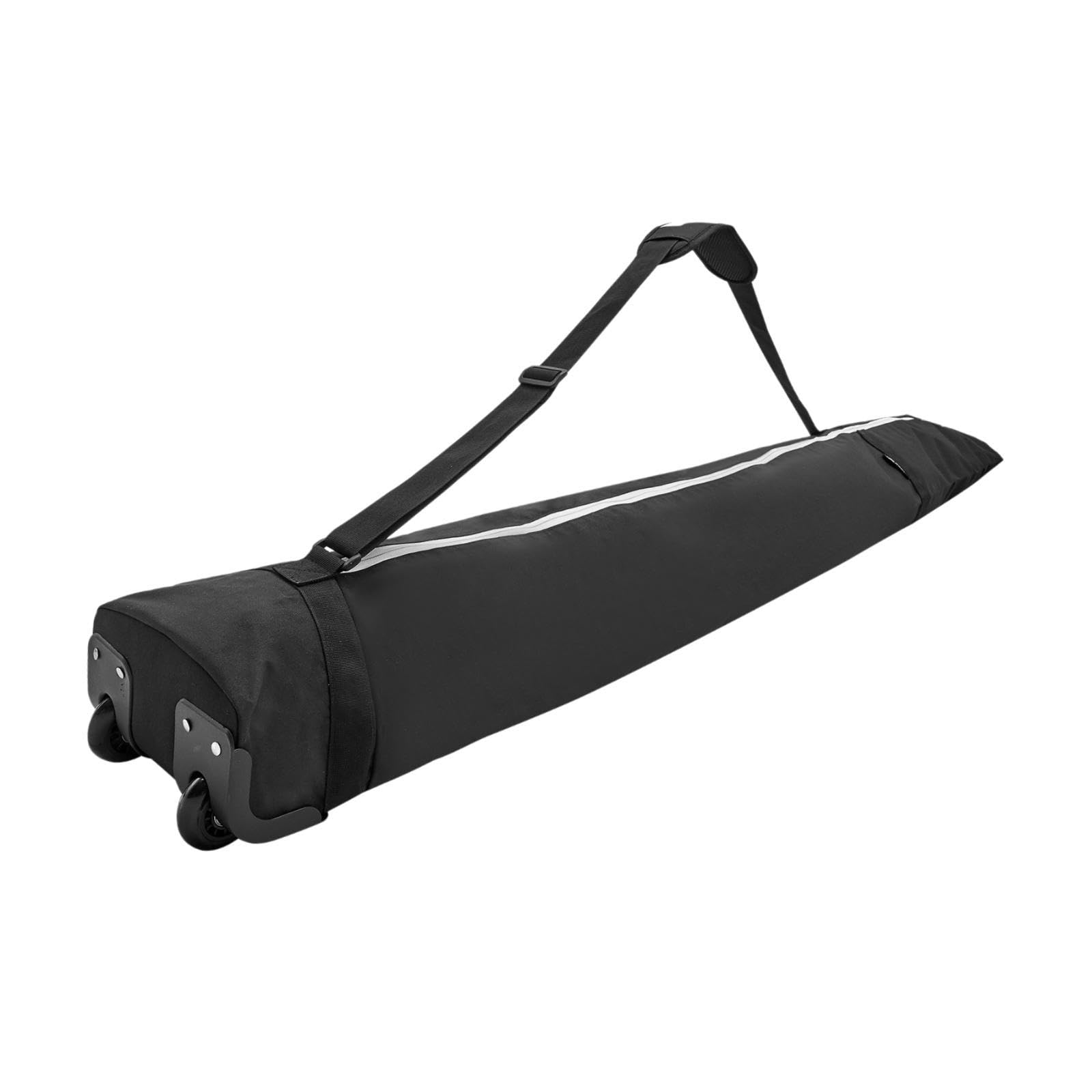 Waterproof Ski and Snowboard Travel Bag with Wheels - Heavy Duty Double Roller Carrying Case for Ski Equipment | Perfect for Air Travel, Mountain Resorts & Winter Sports Gear Storage