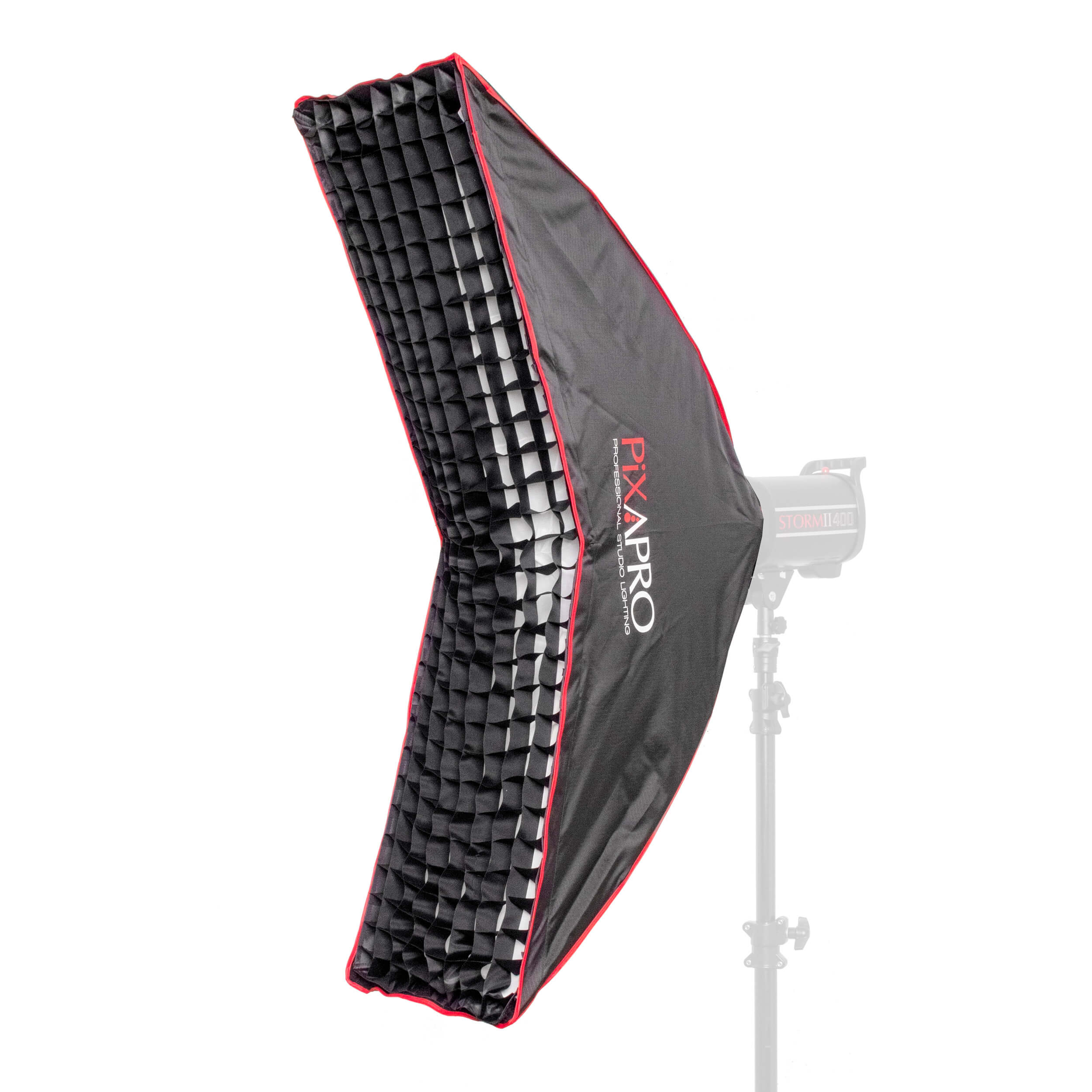 35x120cm (13.7x47.2) Arc Strip Umbrella Softbox - Professional Photography Lighting Diffuser for Studio Portraits, Product Shoots & YouTube Videos