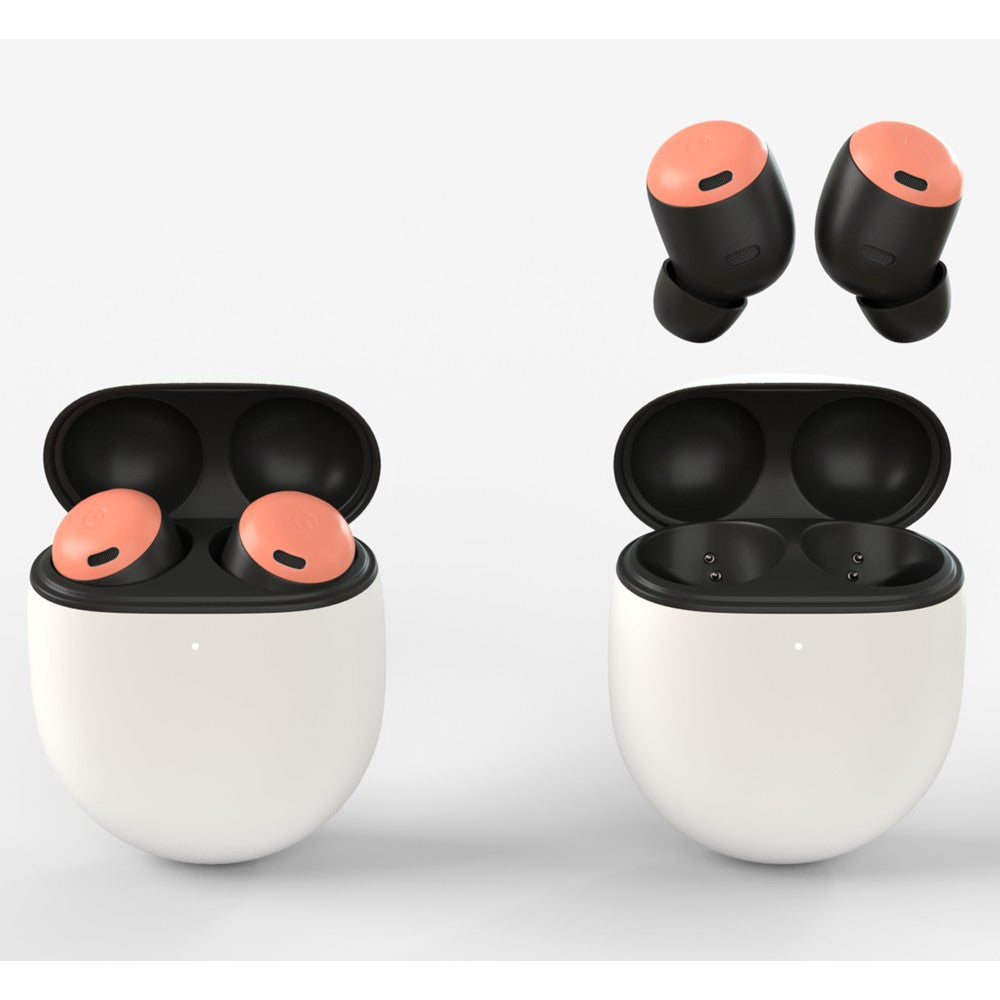 Google Pixel Buds Pro Wireless Earbuds with Active Noise Cancellation - Bluetooth 5.0, IPX4 Water Resistance, 31-Hour Battery (Renewed Like New, Coral) | Perfect for Workouts, Commuting & Travel