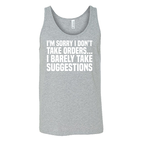 Funny Unisex 'I'm Sorry I Don't Take Orders' Sarcastic T-Shirt - Perfect for Office Humor & Casual Wear