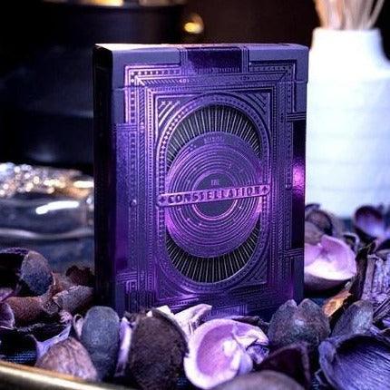 Mystique Purple Constellation Playing Cards - Premium Tarot-Style Deck for Magic Tricks, Cardistry & Collectors | Perfect for Game Nights, Fortune Telling & Unique Gifts