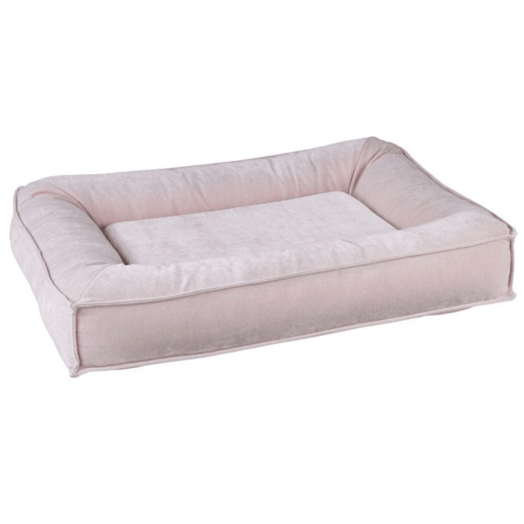 Blush Divine Futon Dog Bed - Ultra Soft & Washable Pet Bed for Small to Medium Dogs - Perfect for Home, Crate, or Travel Use