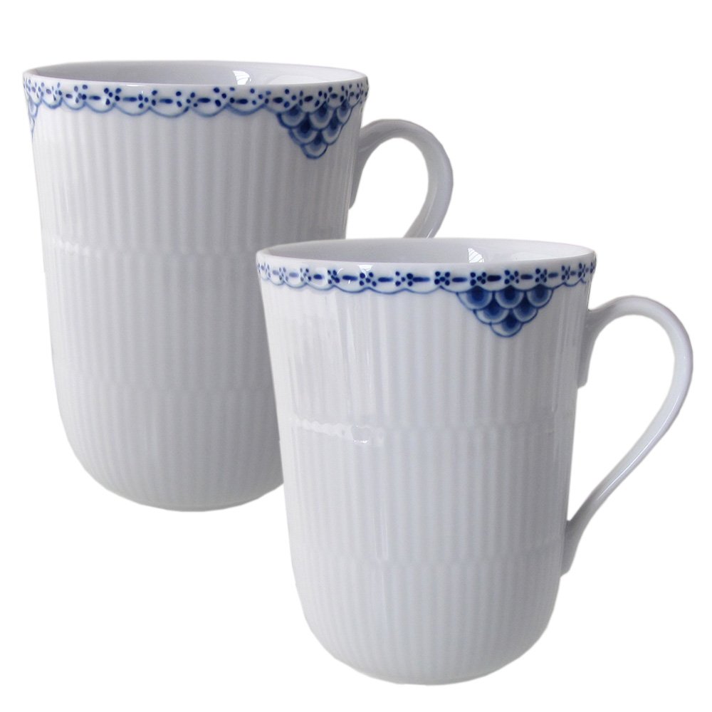 Princess 11 oz. Ceramic Coffee Mugs Set of 2 - Cute Royal-Themed Tea Cups for Kids & Adults - Perfect for Birthday Gifts, Tea Parties & Disney Fans