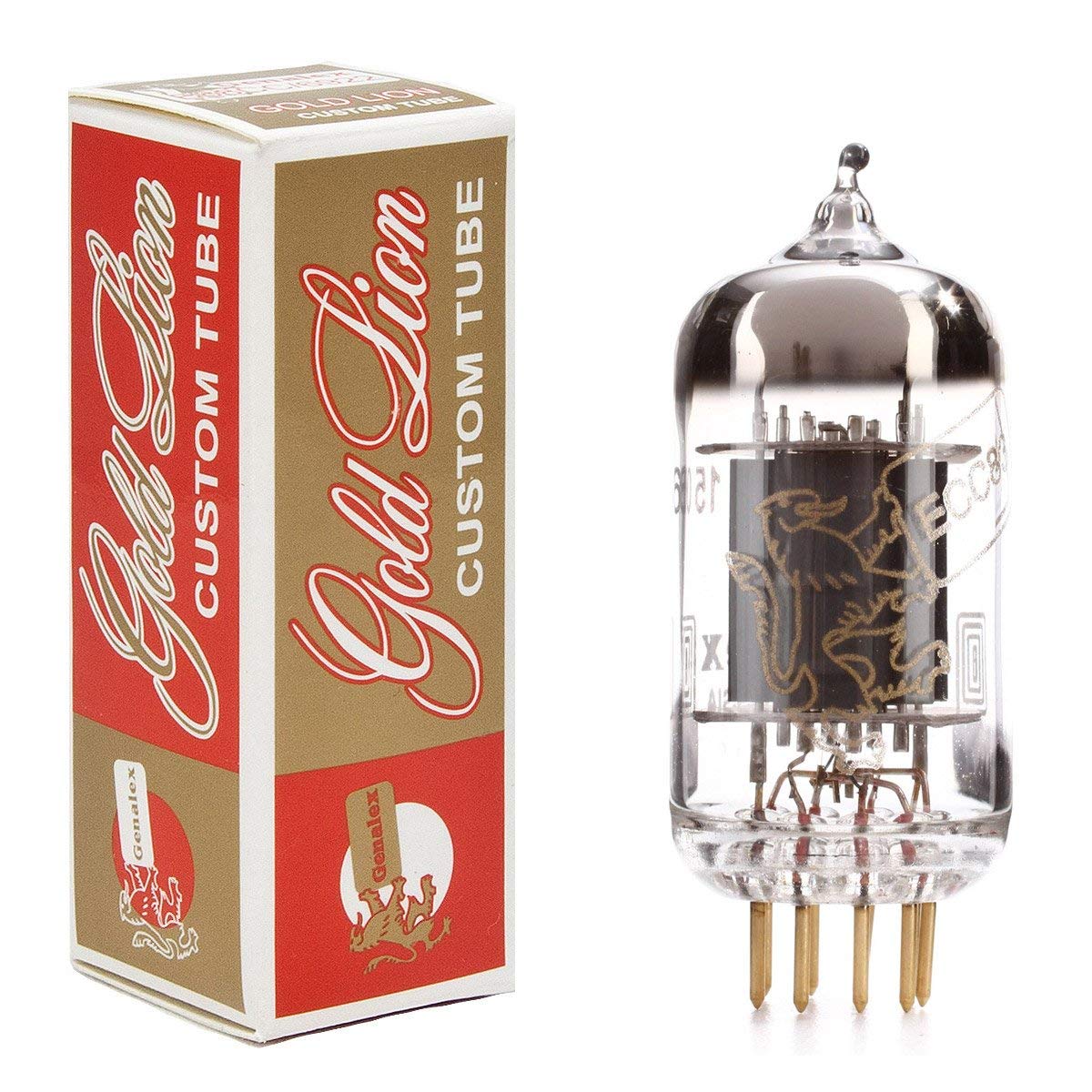 Premium 12AX7/ECC83 Gold Pin Preamp Tube - High-Quality Audio Vacuum Tube for Guitar Amps & Hi-Fi Systems - Perfect for Musicians & Audiophiles
