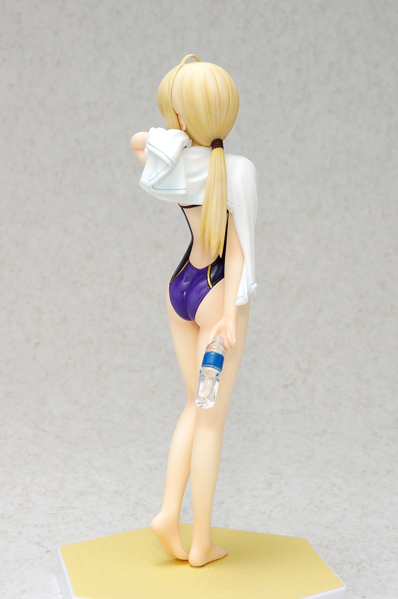 Fate/Zero Saber Swimsuit Ver. 1/10 Scale PVC Figure - Anime Collectible for Display & Gift Giving | Perfect for Anime Fans, Home Decor, and Themed Collections