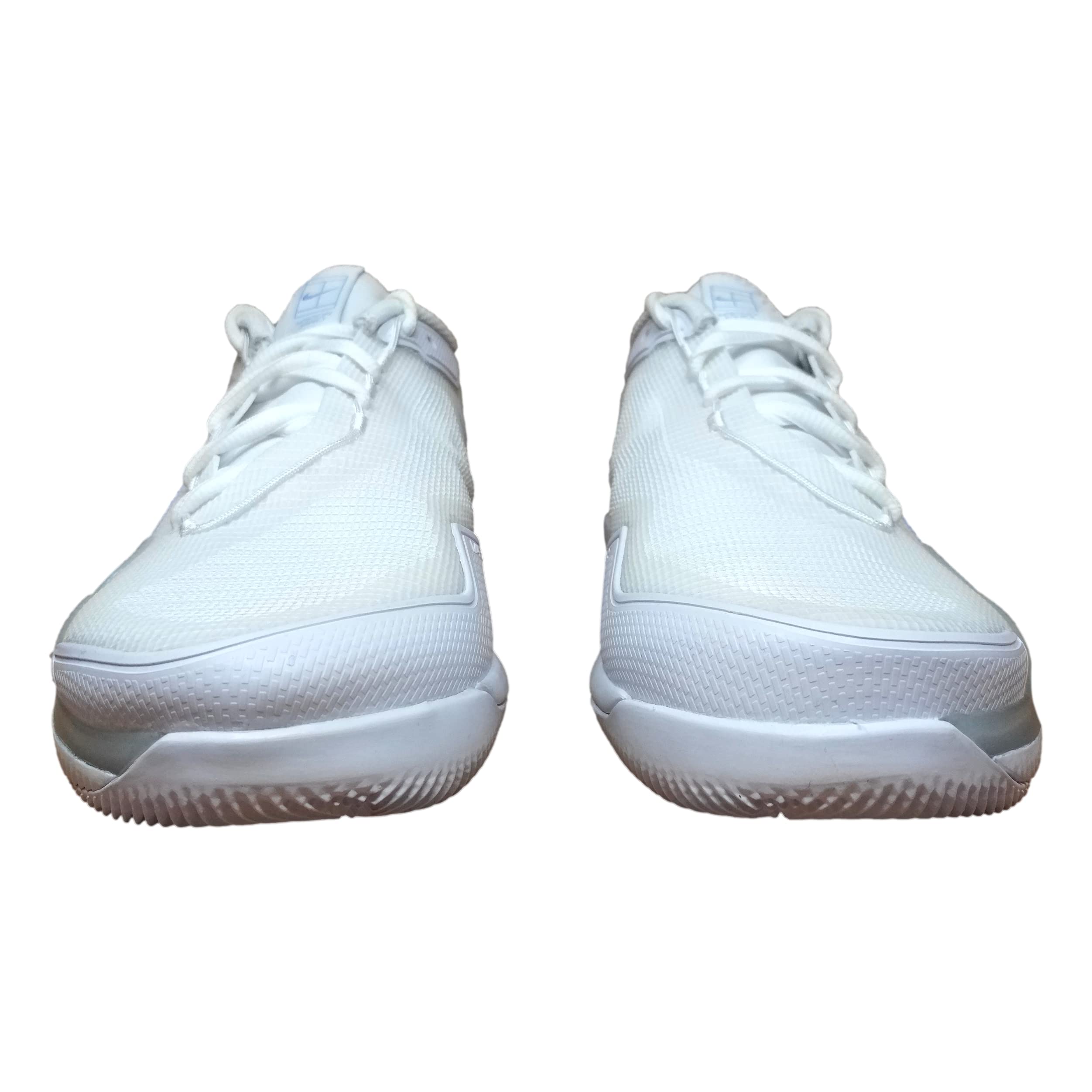 Nike Women's Zoom Vapor Pro HC Tennis Shoes - White/Aluminum - Size 9.5 | Lightweight Performance Sneakers for Women's Tennis & Court Sports