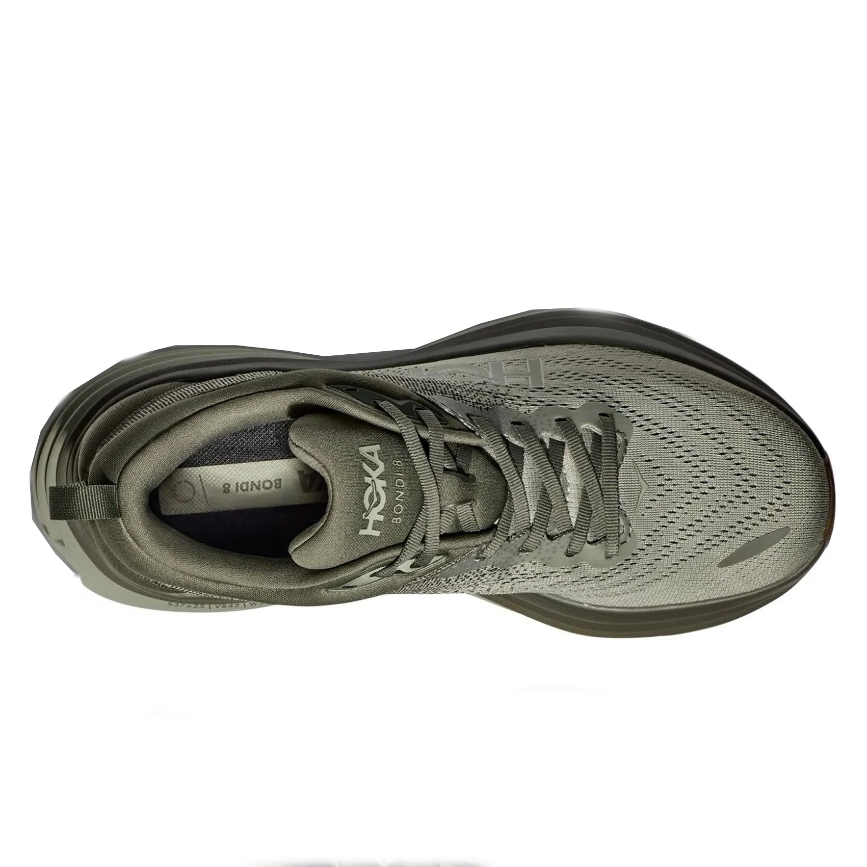 HOKA Bondi 8 Men's Running Shoes - Lightweight Cushioned Sneakers for Marathon, Jogging & Everyday Wear