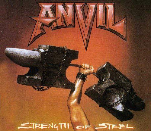 Anvil - Strength of Steel Colored Vinyl Record | Heavy Metal Music Album for Collectors & Audiophiles | Perfect for Home Listening & Gift Giving