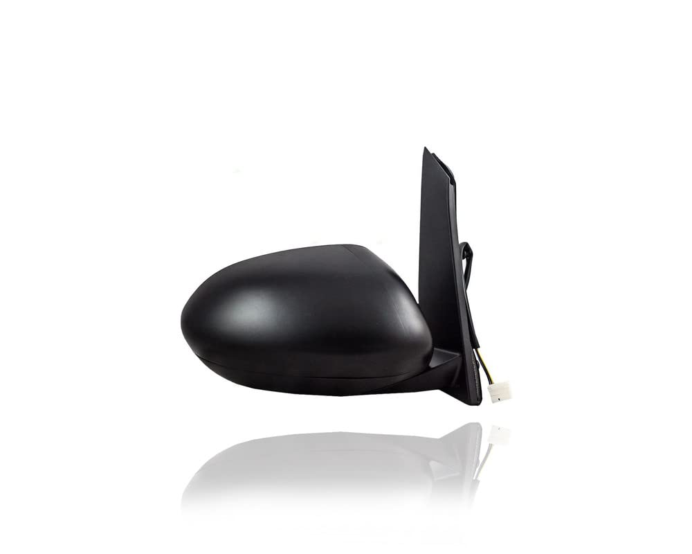 Replacement Door Mirror for 2014-2017 Honda Odyssey LX - Right Passenger Side, Non-Heated, No Turn Signal or Memory, Textured Black (Part# 76200TK8A41) - Perfect for DIY Car Repairs & Auto Maintenance