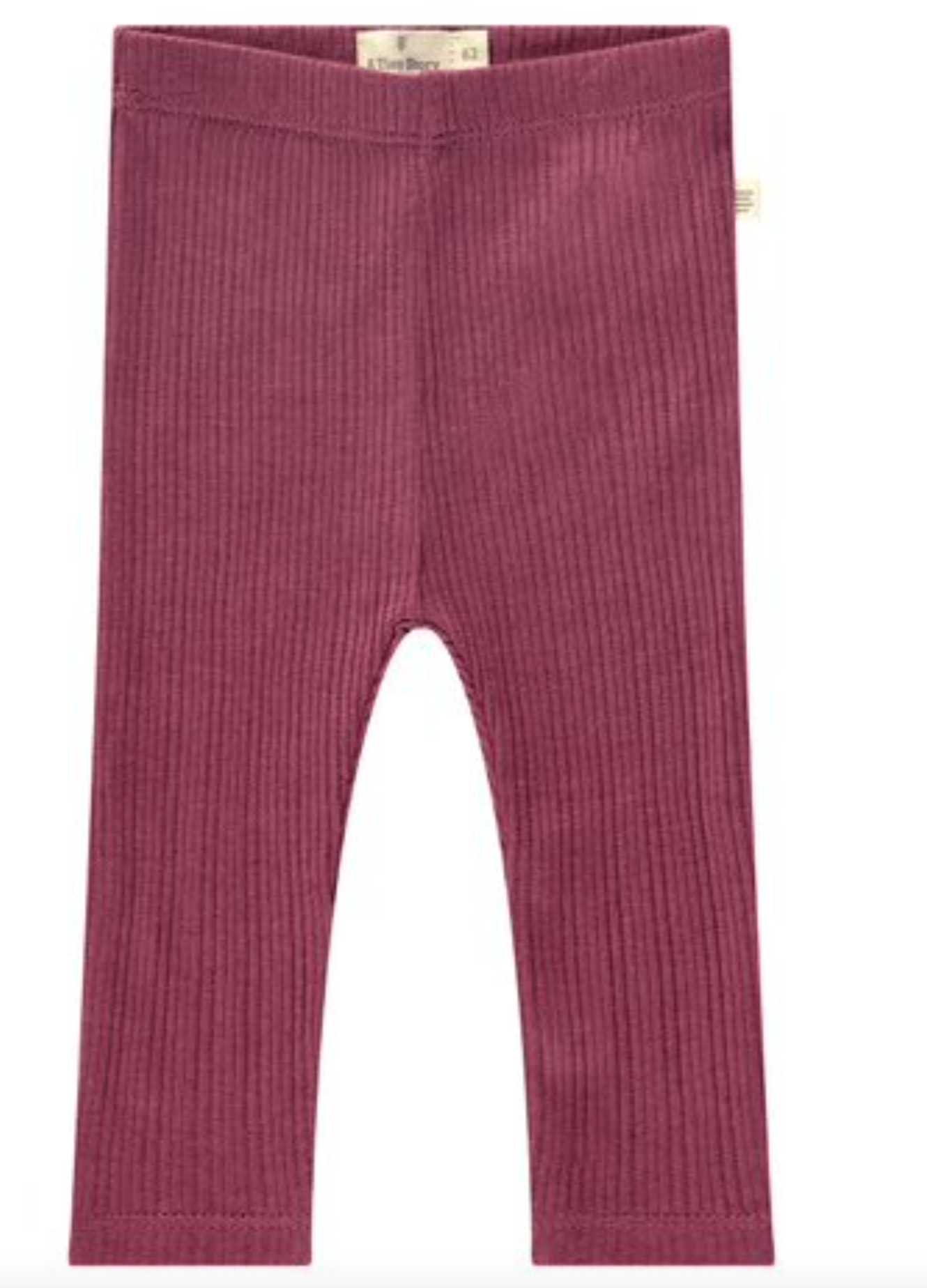 Babyface Women's High Waist Cranberry Leggings - Soft Stretchy Yoga Pants for Workout, Running & Lounge Wear