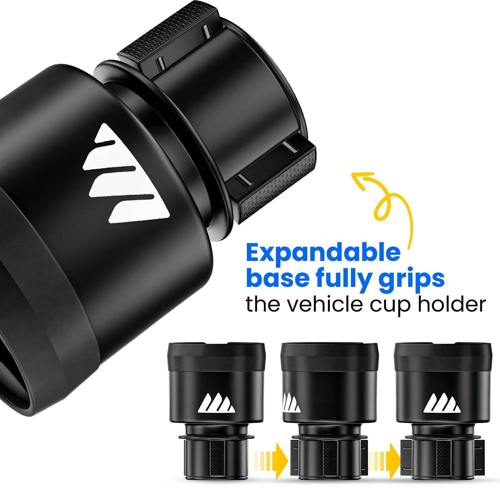 Hydro Expander® Expandable Cup Holder - Fits Up to 3.8