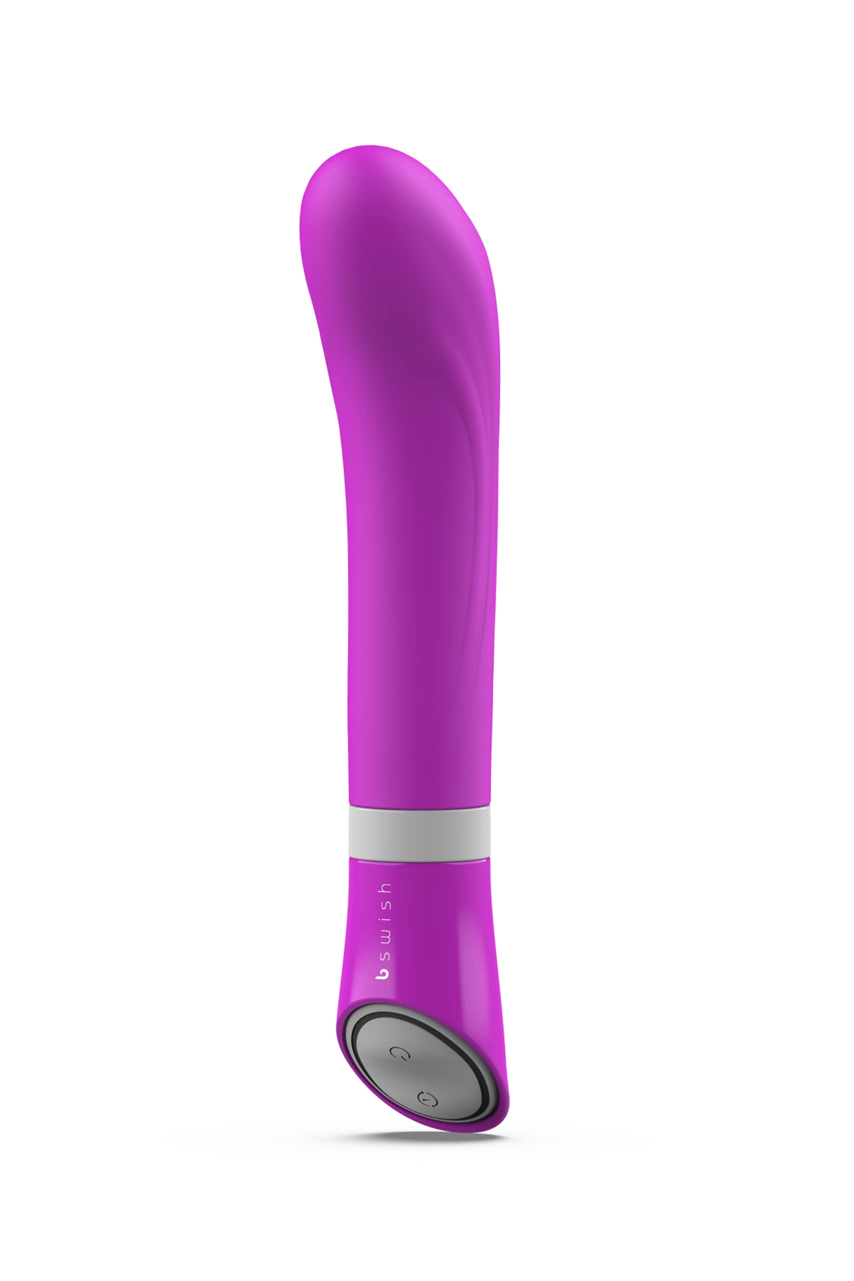 B Swish Bgood Deluxe Curve G-Spot Vibrator - Powerful Clitoral Stimulator with 5 Vibration Modes, Waterproof & Battery Operated Adult Sex Toy for Women (Violet) - Perfect for Solo Play, Couples & Travel