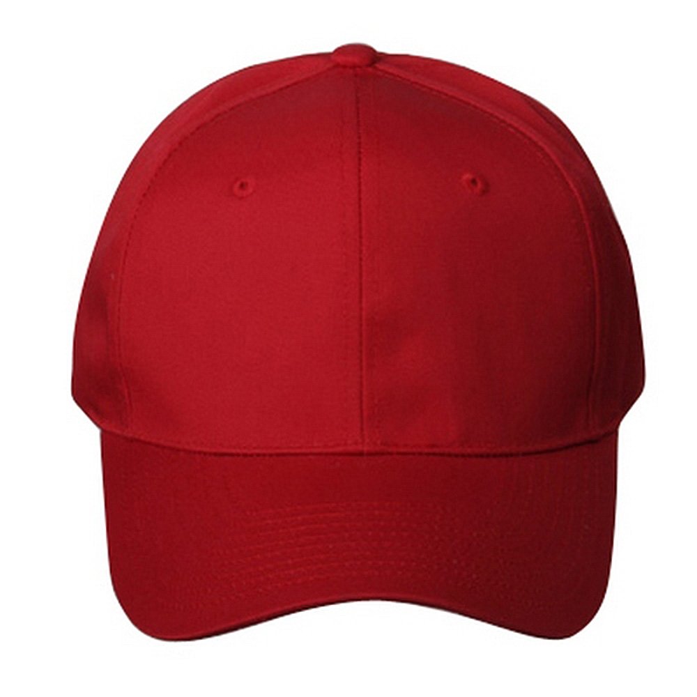 Custom Embroidered Twill Baseball Caps for Men & Women - Adjustable One Size Fits Most (Red) - Perfect for Outdoor Sports, Casual Wear & Team Events