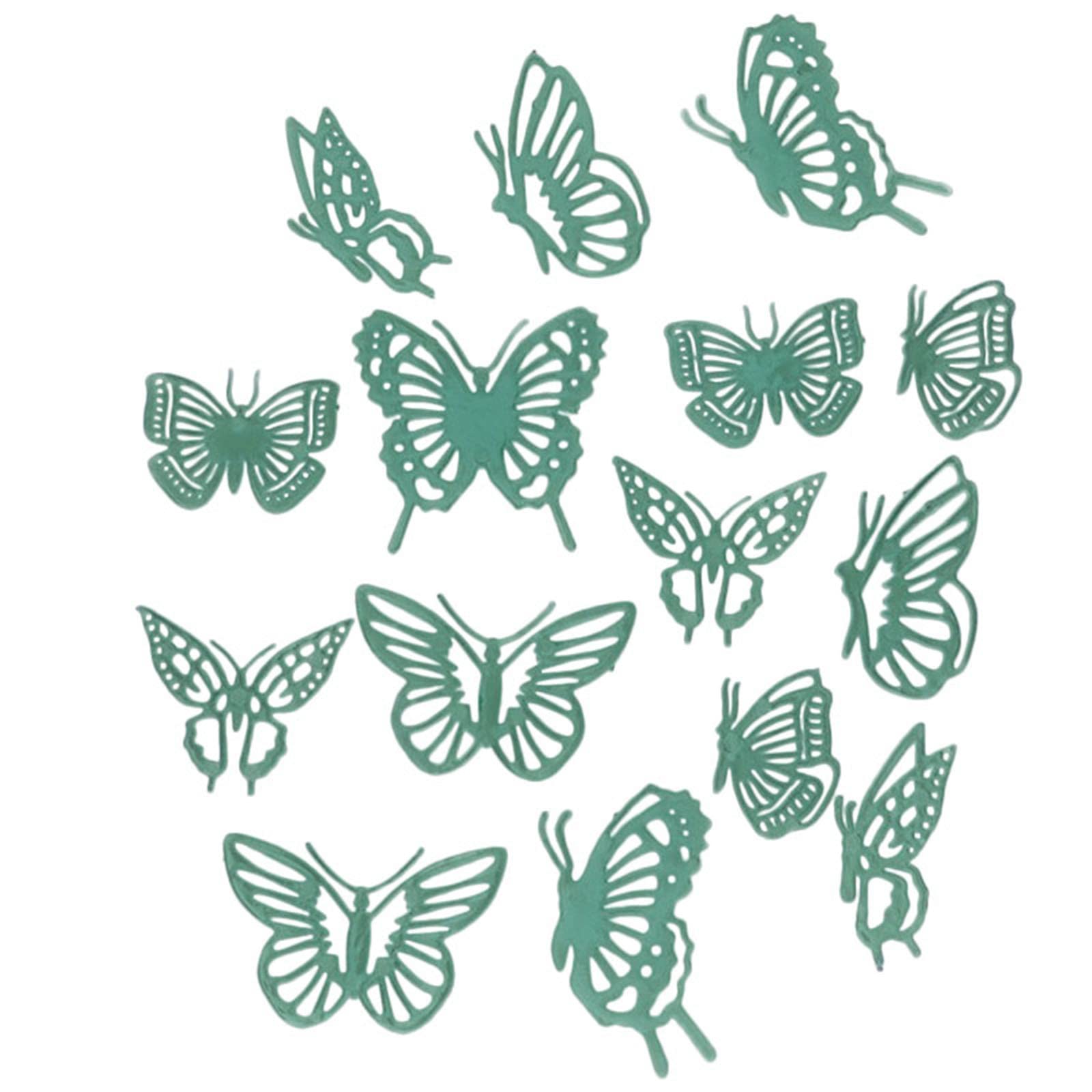 Glow in the Dark Butterfly Wall Stickers - Fluorescent Decals for Kids Bedroom, Nursery & Kindergarten - DIY Luminous Home Decor for Children's Rooms, Playrooms & Dorm Walls - Perfect for Nighttime Glow & Creative Wall Art