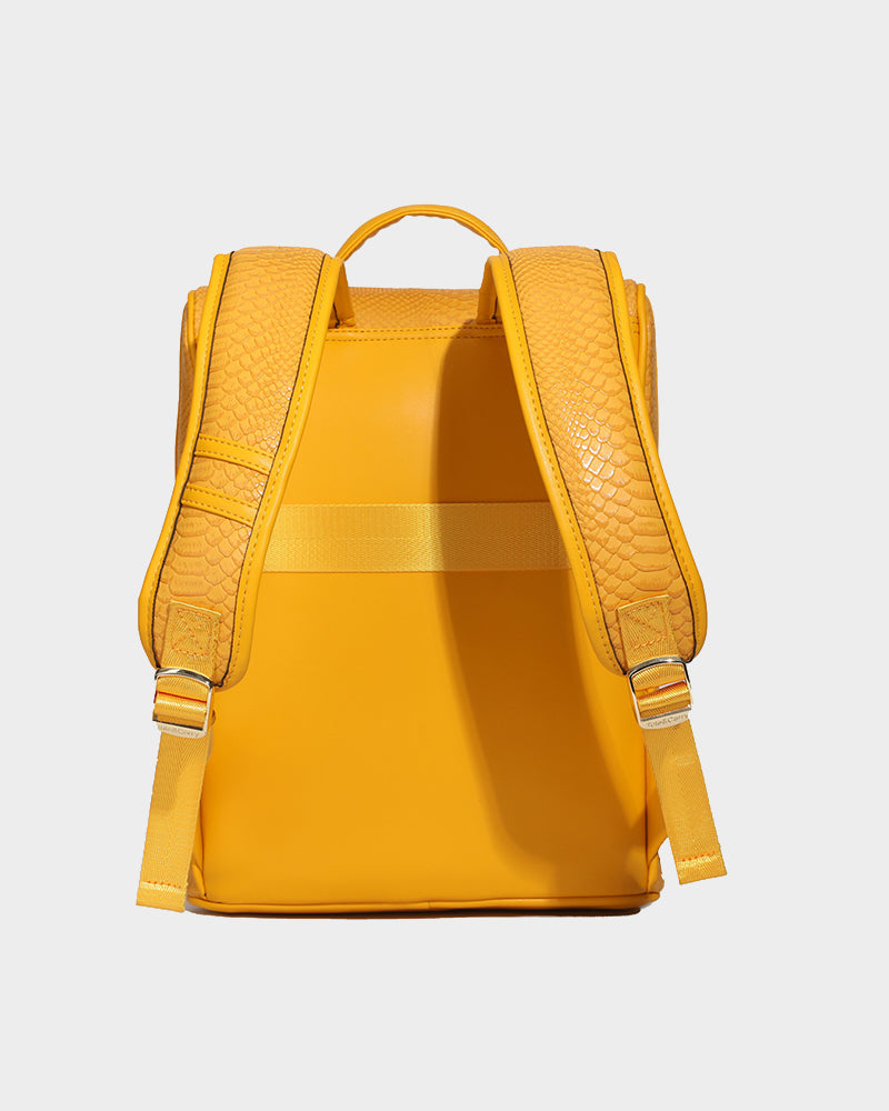 Apollo 1 Kids Backpack for School - Waterproof Mustard Yellow Backpack with Adjustable Straps, Lightweight Durable Bookbag for Boys & Girls - Perfect for Elementary Students, Daycare & Travel