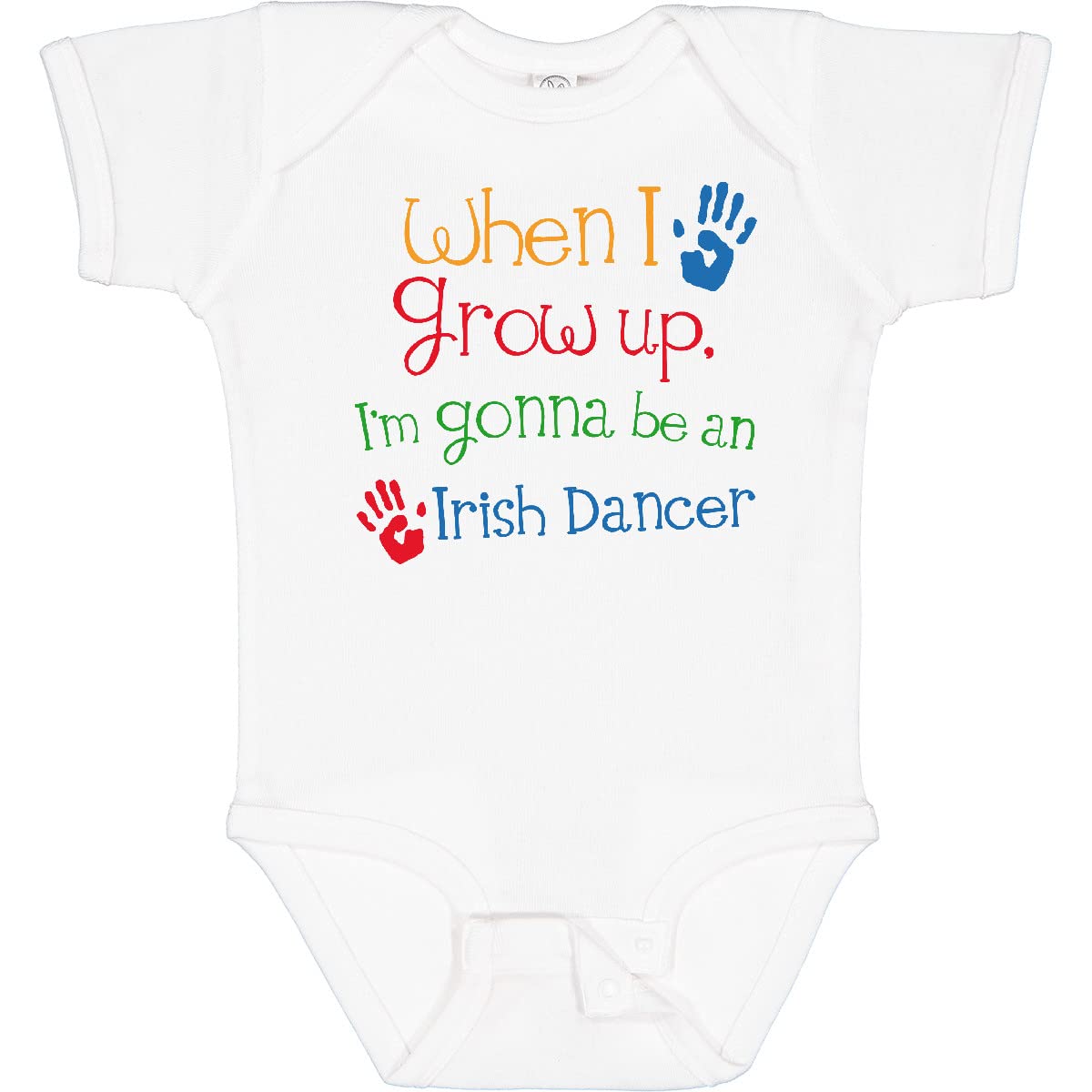 inktastic Irish Dancer Future Baby Bodysuit - Perfect Gift for St. Patrick's Day & Dance Enthusiasts