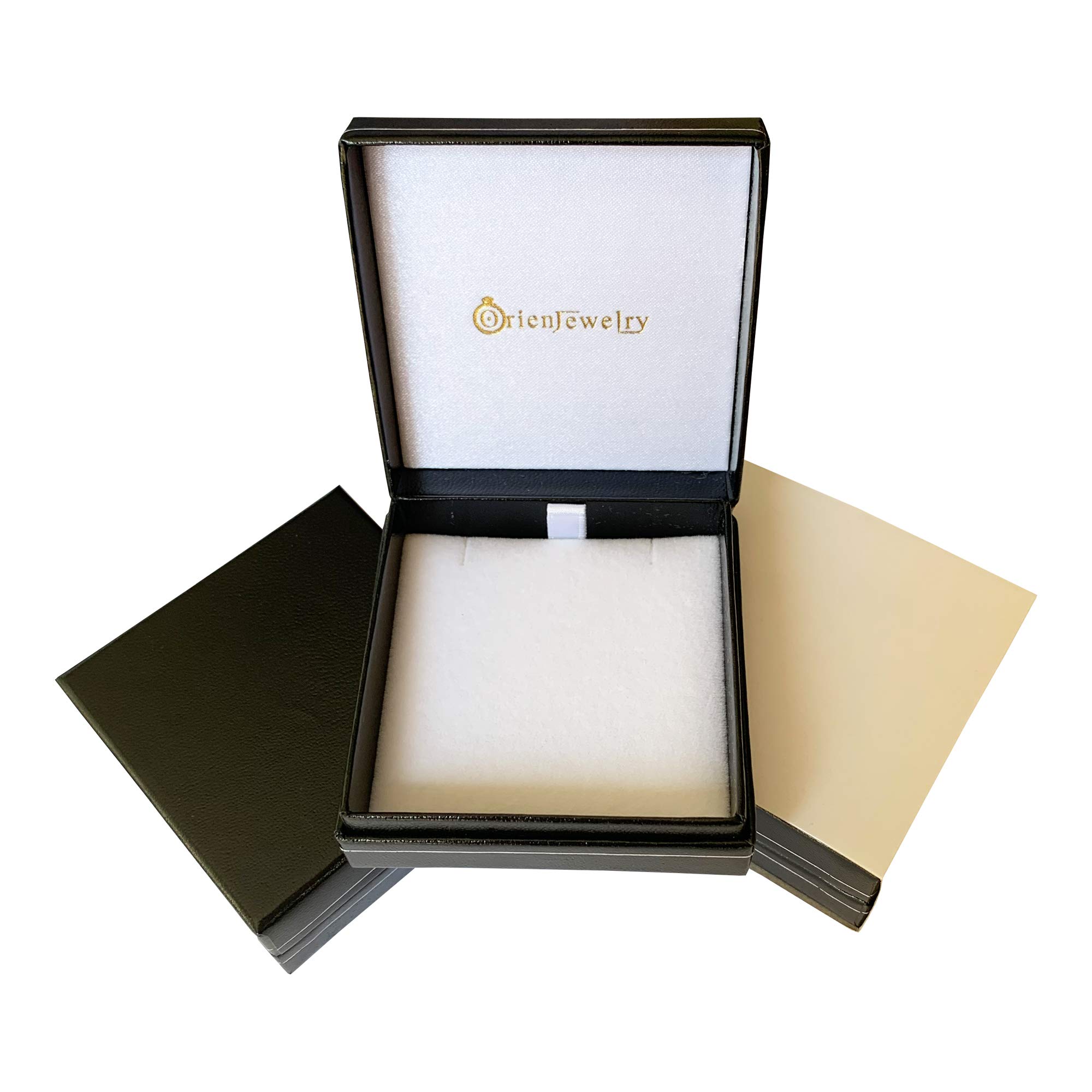 AAAA Grade 6-14mm Japanese Freshwater Cultured Pearl Necklace in White with Sterling Silver Pendant & 16/18 Inch Chain - Elegant Pearl Jewelry for Women, Perfect for Weddings, Parties & Special Occasions - Orien Jewelry
