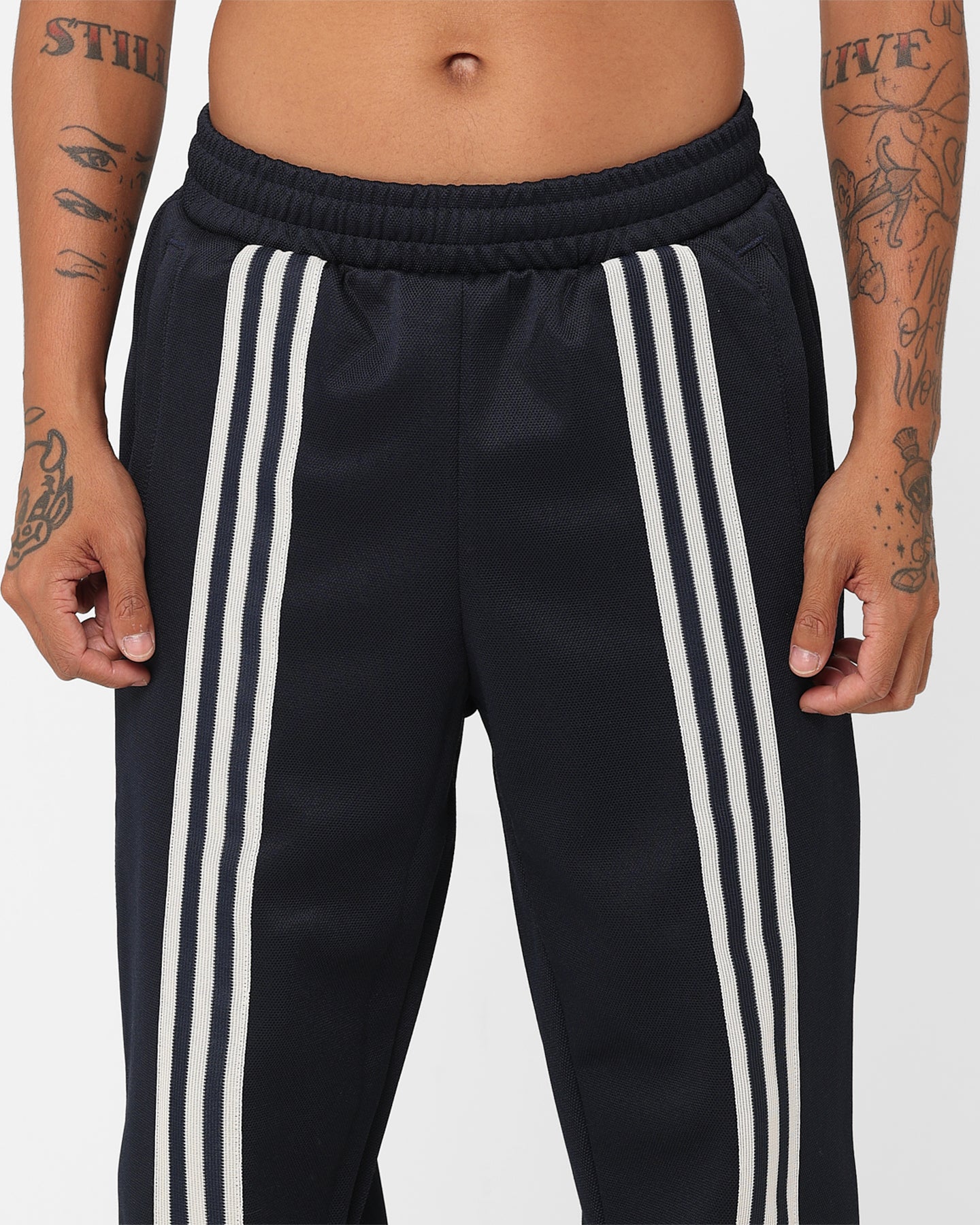 Adidas Adicolor King Track Pants for Men - Night Indigo Blue Athletic Joggers with Side Stripes - Perfect for Running, Gym Workouts & Casual Streetwear