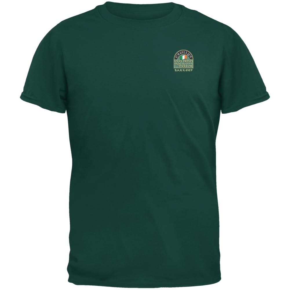 St. Patrick's Day O'Reilly's Irish Pub Barkeep Men's T-Shirt - Comfortable Cotton Tee for Pub Crawls, Irish Festivals & St. Paddy's Day Celebrations