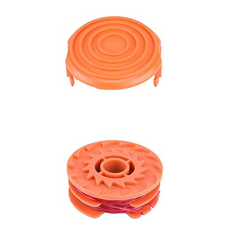 WORX 50019417 Replacement Spool Cover Set for WG105-WG118 String Trimmers & Grass Cutters – Durable Trimmer Head Accessories for Lawn Maintenance and Yard Work
