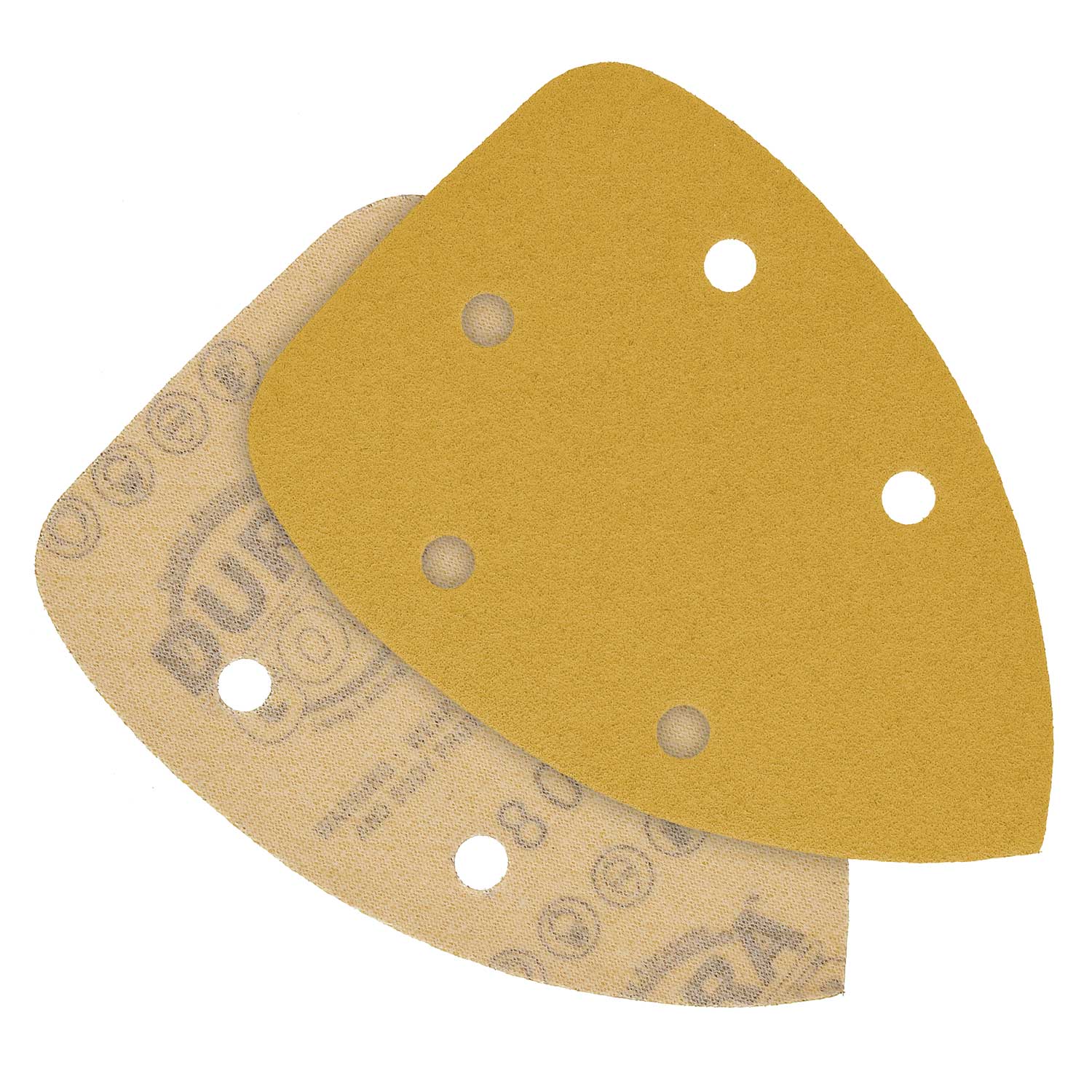 80 Grit 5 Hole Pattern Hook & Loop Sanding Sheets for Mouse Sanders - Box of 24 - Perfect for Woodworking, Metal Polishing & DIY Projects