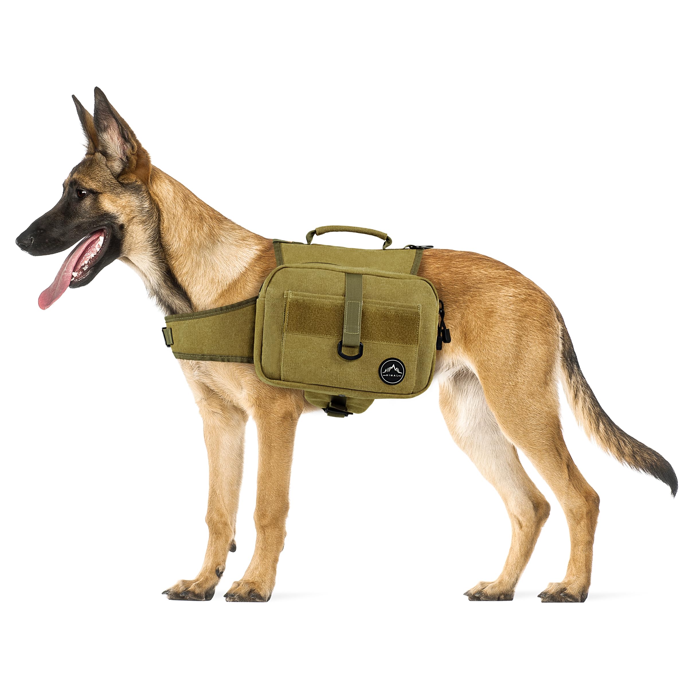 Himal Outdoors Dog Backpack for Large Dogs - Adjustable Hiking Saddle Bag with Side Pockets | Perfect for Outdoor Adventures, Camping & Daily Walks