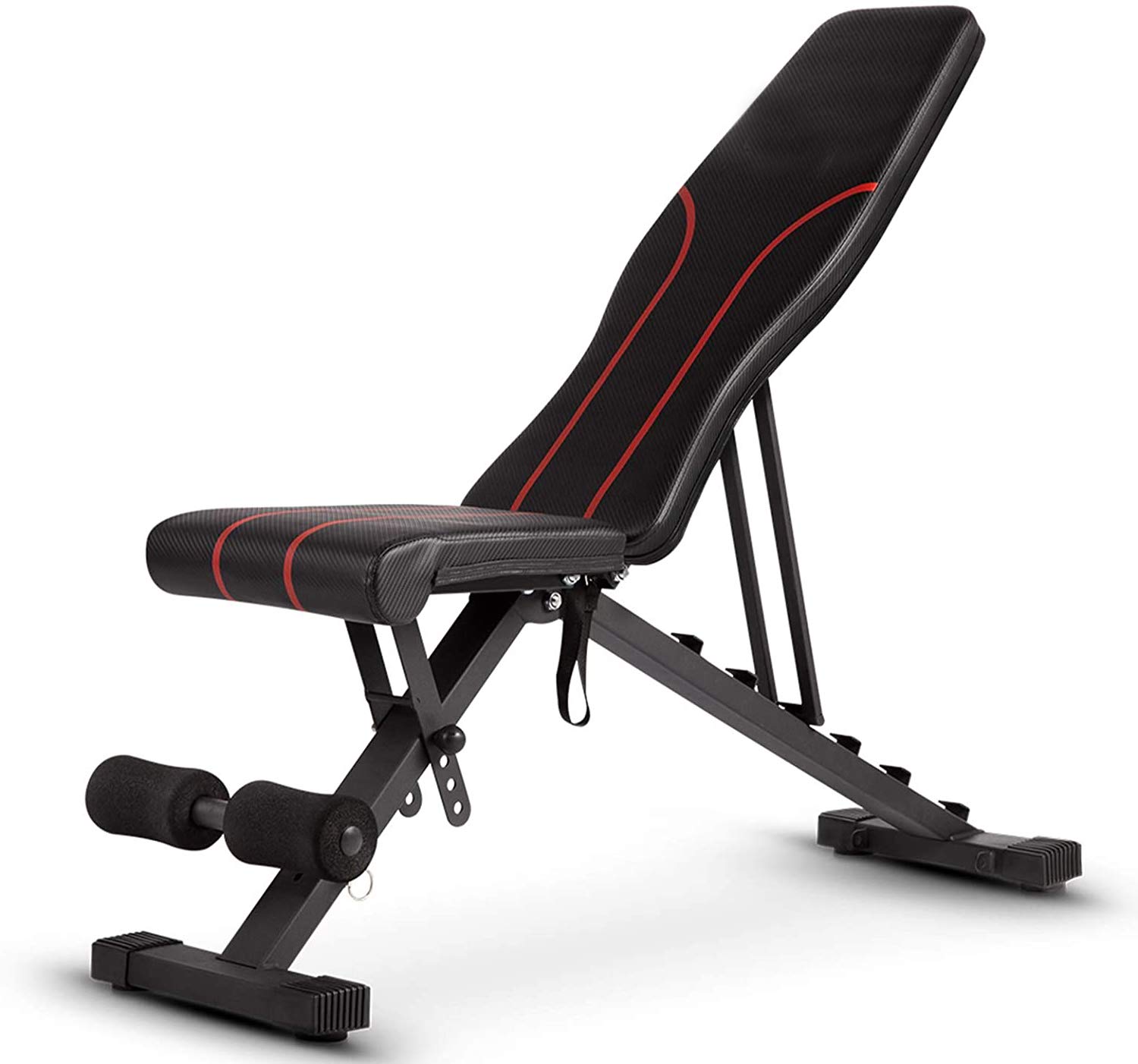 Adjustable Weight Bench for Home Gym - Foldable Incline Decline Workout Bench for Strength Training, Full Body Exercise | Perfect for Small Spaces & Home Workouts