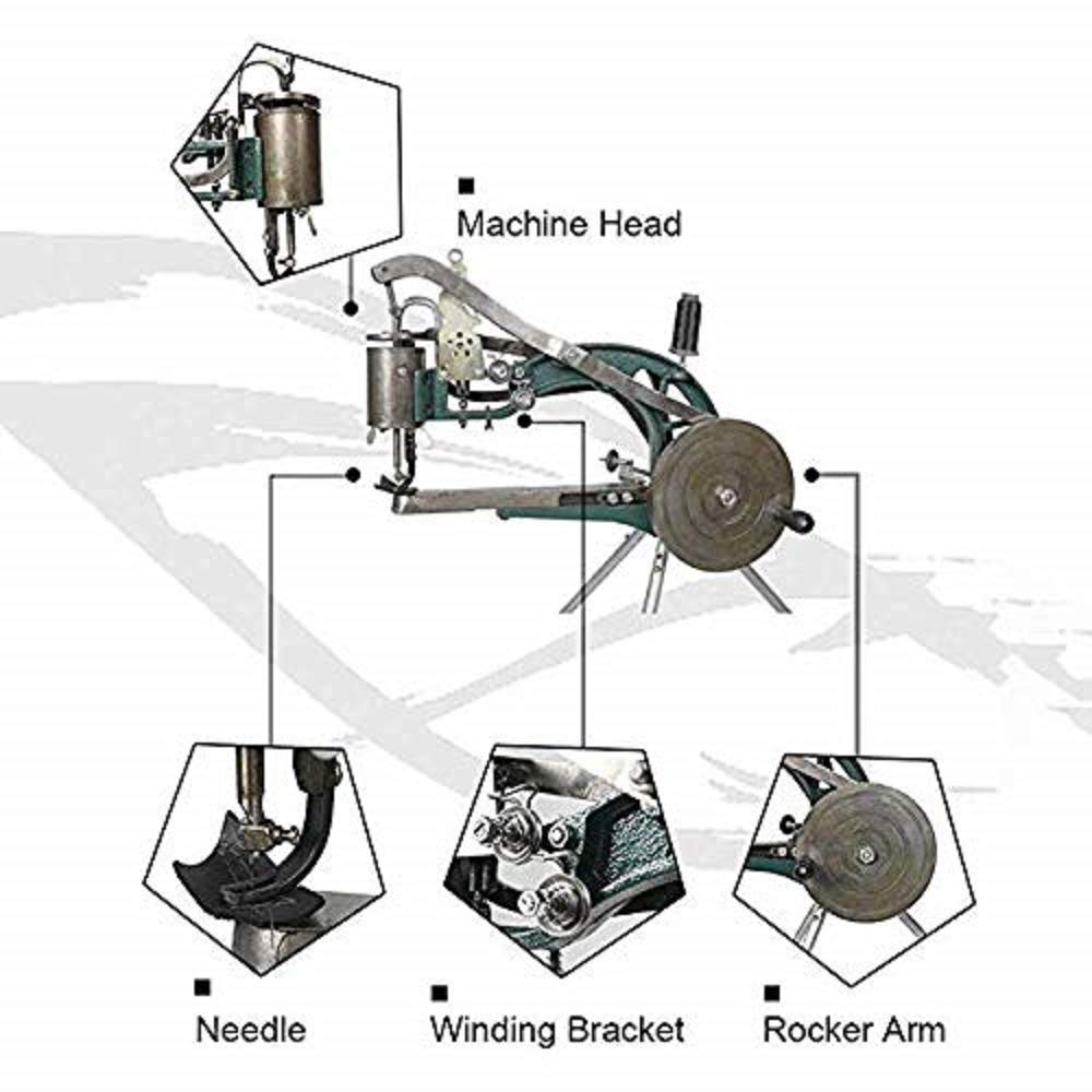 YUEWO Leather Shoe Repair Machine Replacement Plate Parts - Heavy Duty Cobbler Sewing Machine Spare Parts for Professional Shoe Repair & Maintenance | Perfect for Leather Crafting, Boot Fixing, and Handmade Shoe Restoration