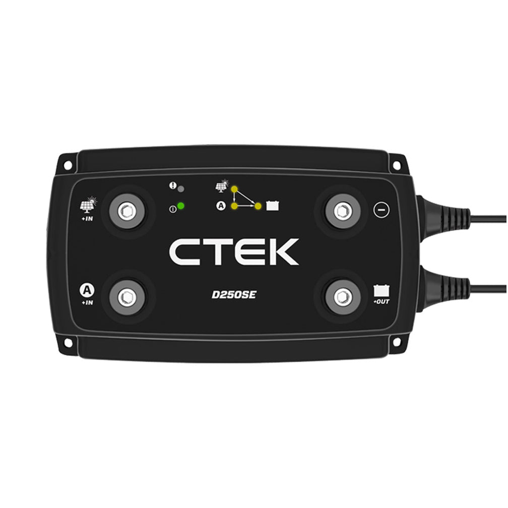 CTEK D250SE Dual Battery Charger - 12V Smart Charger for Cars, Trucks & RVs | Waterproof & Maintenance-Free | Perfect for Off-Roading, Marine & Camping Use
