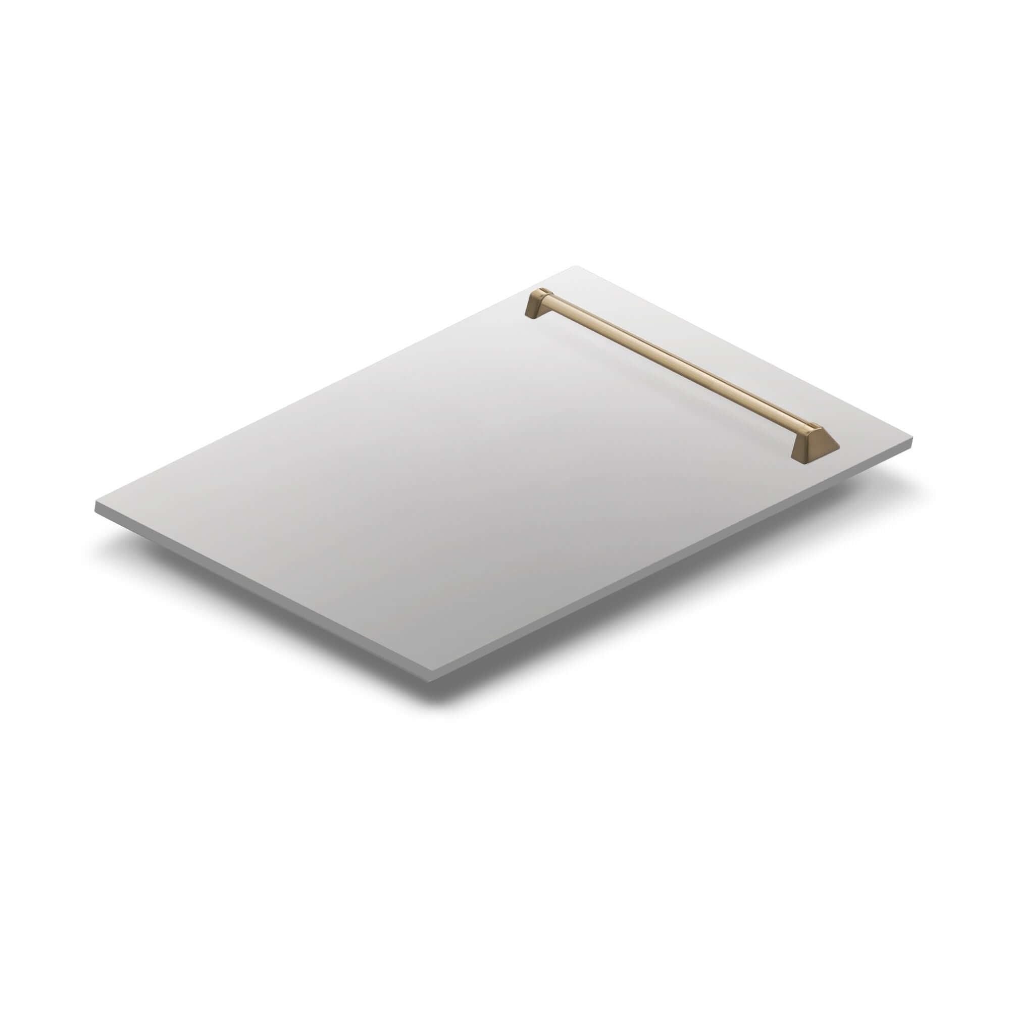 ZLINE Autograph Edition 18-inch Stainless Steel Tallac Dishwasher Panel with Accent Handle (DPVZ 304 18) - Premium Built-in Dishwasher Cover for Modern Kitchens