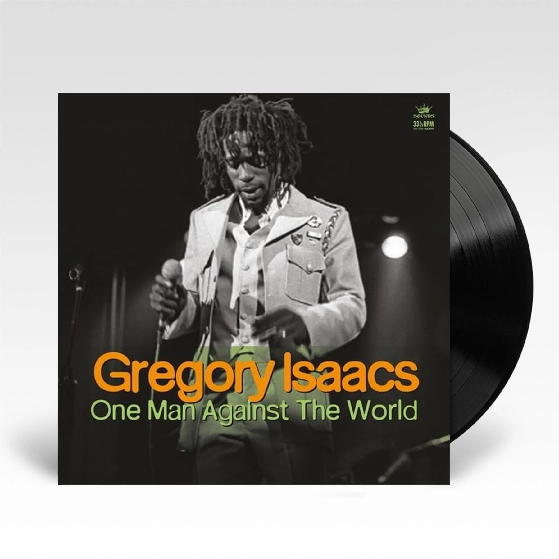 Gregory Isaacs - One Man Against the World Vinyl LP Record | Reggae Music Collector's Edition | Perfect for Home Listening & Music Enthusiasts