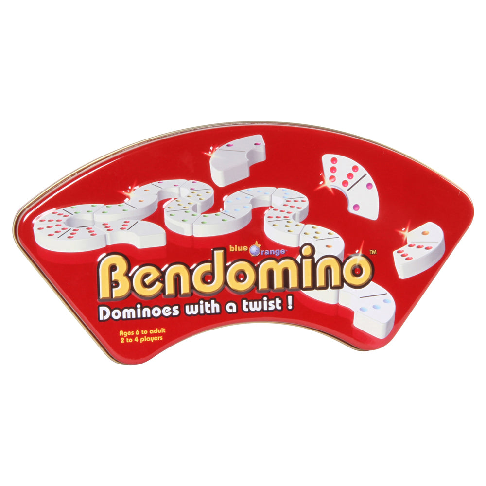 Bendomino Curved Domino Strategy Board Game by Blue Orange - Fun Family Game Night Activity for Kids & Adults