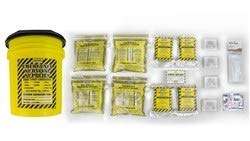 Mayday Earthquake Survival Kit for 4 People - Emergency Preparedness Supplies with 72-Hour Food, Water, First Aid, Thermal Blankets & Safety Gear | Perfect for Home, Car & Outdoor Disaster Preparedness