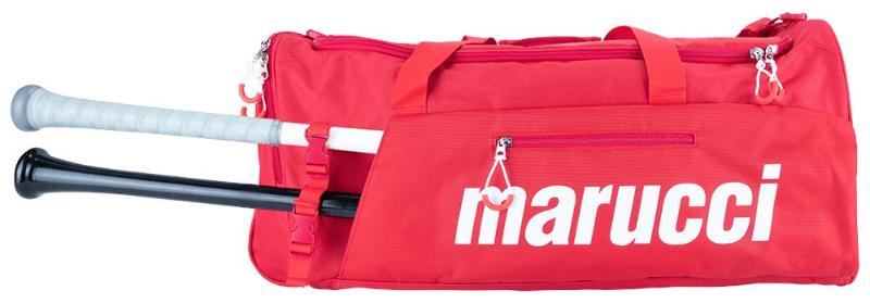 Marucci Team Utility Duffel Bag V3 - Large Baseball & Softball Equipment Bag with Multiple Pockets, Durable Sports Gear for Training & Travel (MB3TUDB) - Perfect for Gym, Practice & Team Tournaments