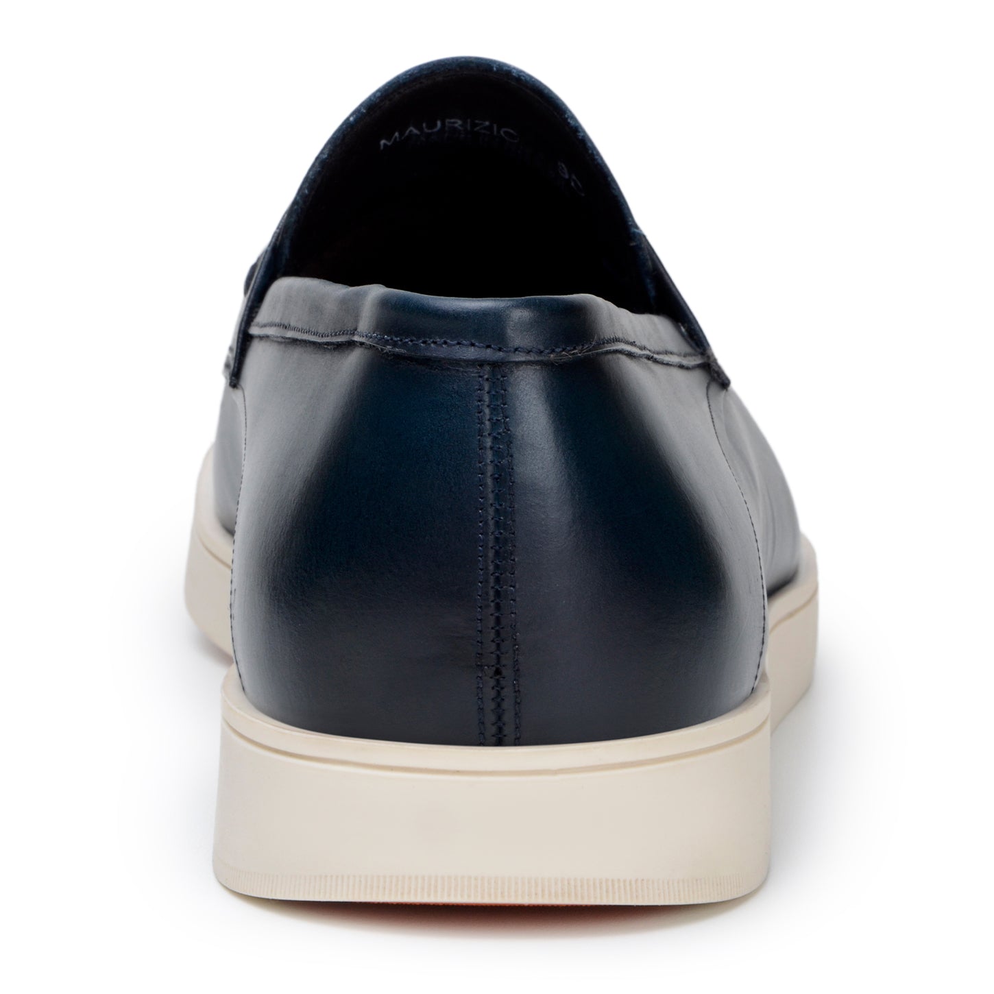Belvedere Maurizio Hybrid Penny Loafer Dress Shoes for Men - Navy Blue Leather Business Casual Shoes - Perfect for Office, Weddings & Formal Events