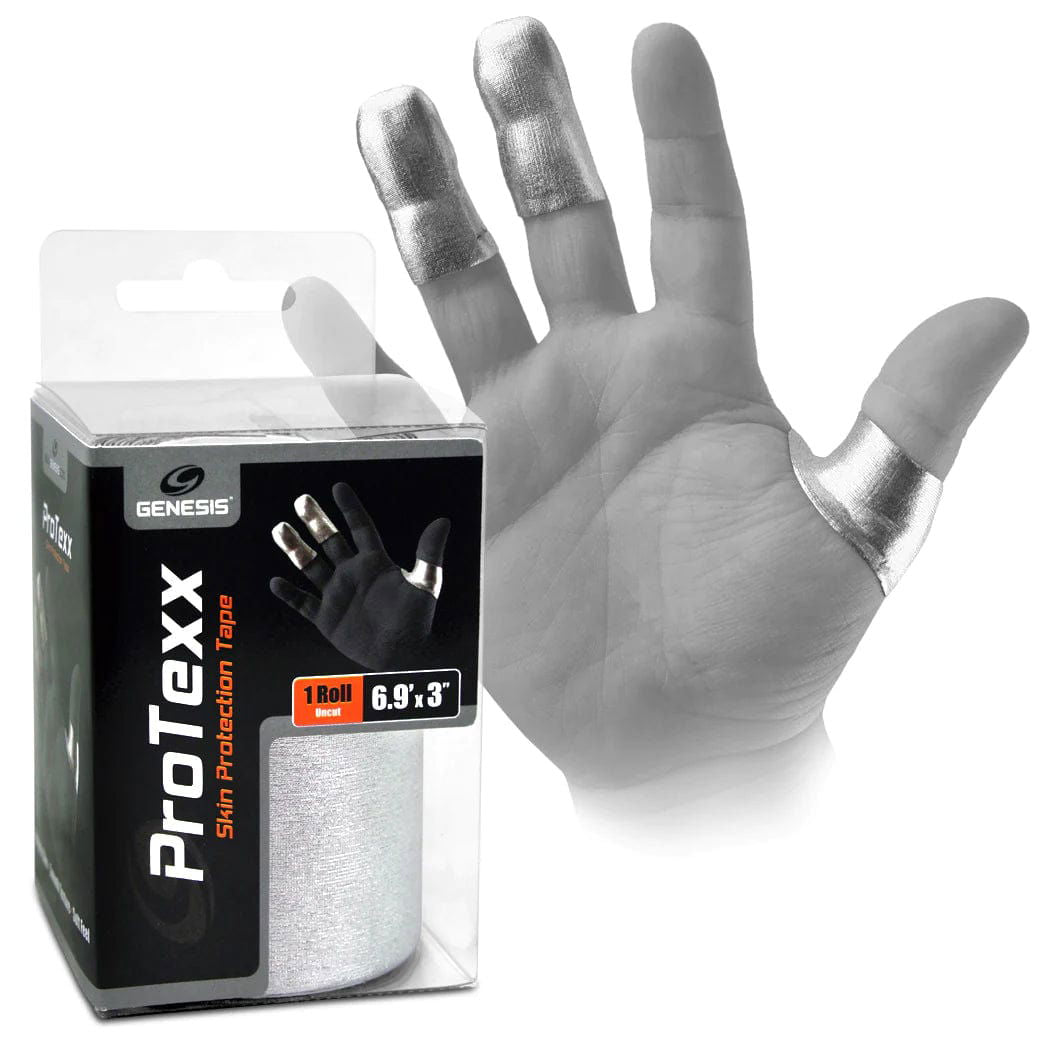 Genesis Pro Texx Silver Skin Protection Tape - Waterproof & Breathable for Sports, Tattoos & Wound Care
