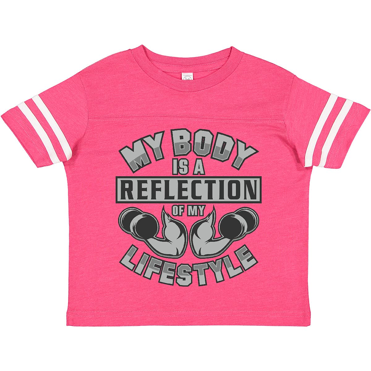 Inktastic Workout Fitness Exercise Apparel Toddler T-Shirt - Soft Cotton Activewear for Kids, Gym & Playtime
