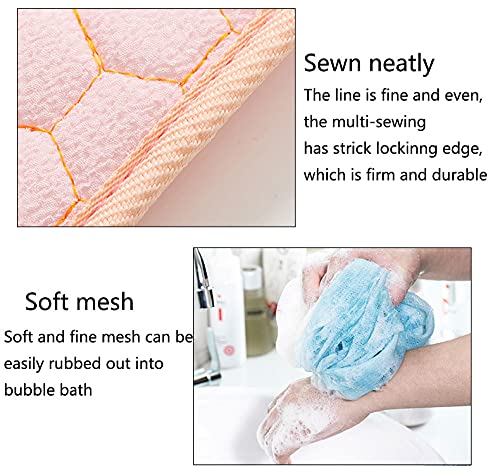 SHOPPOFOBIX 3-in-1 Bath & Shower Scrubber Set - Exfoliating Back Scrubber, Deep Cleaning Gloves & Loofah Sponge for Smooth Skin | Perfect for Body Scrubbing, Dead Skin Removal & Spa-Like Shower Experience